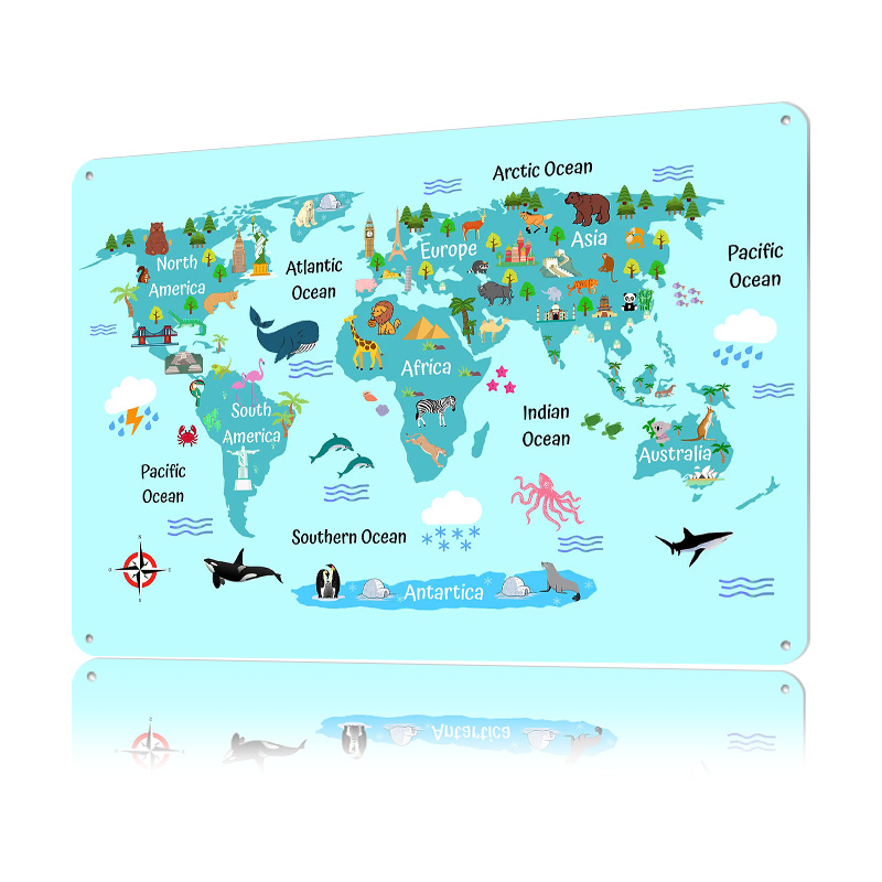 Mapa Świata dla Dzieci, Drukow – World Of Retro Gaming recenzja i cena