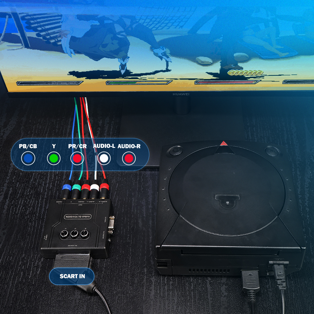 Konwerter RGBS VGA na YPBPR Co – Retro Gaming Fun recenzja i cena
